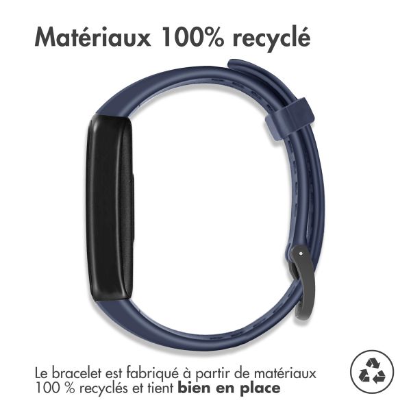 iMoshion Bracelet en silicone Huawei Band 6 / Honor Band 6 - Bleu foncé