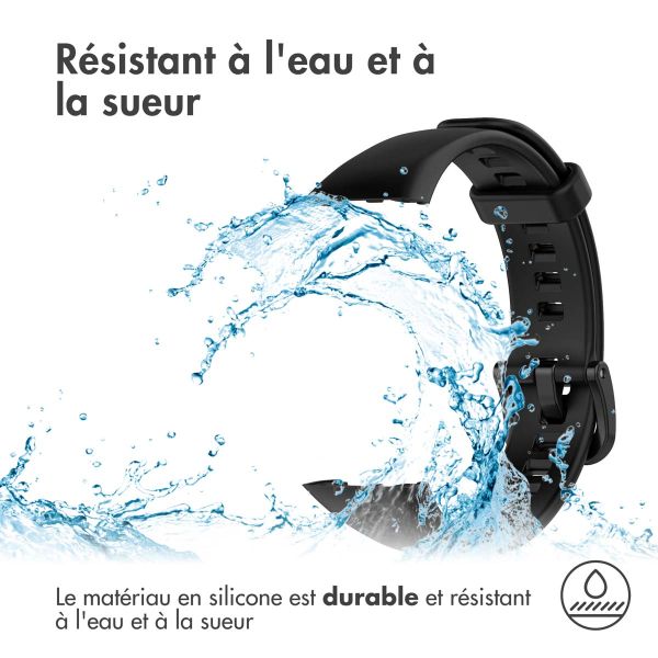 iMoshion Bracelet en silicone Huawei Band 6 / Honor Band 6 - Noir