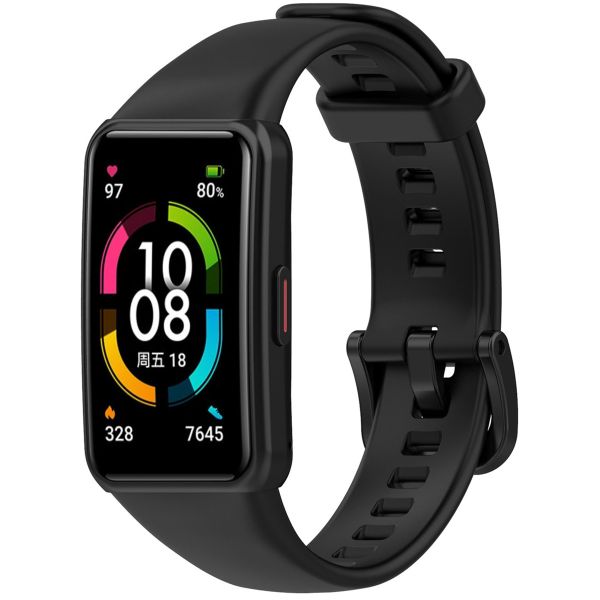 iMoshion Bracelet en silicone Huawei Band 6 / Honor Band 6 - Noir