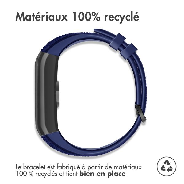 iMoshion Bracelet en silicone Honor Band 4 - Bleu foncé