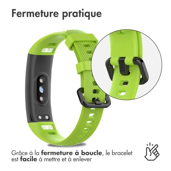 iMoshion Bracelet en silicone Honor Band 4 - Vert