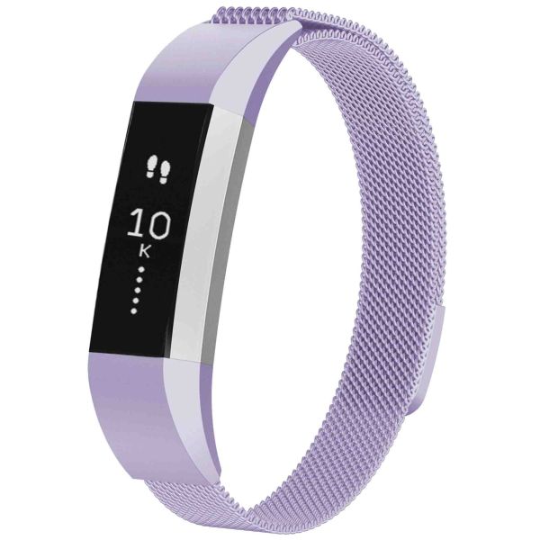 iMoshion Bracelet magnétique milanais Fitbit Alta (HR) - Taille M - Violet