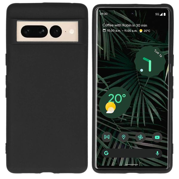 iMoshion Coque Couleur Google Pixel 7 - Noir