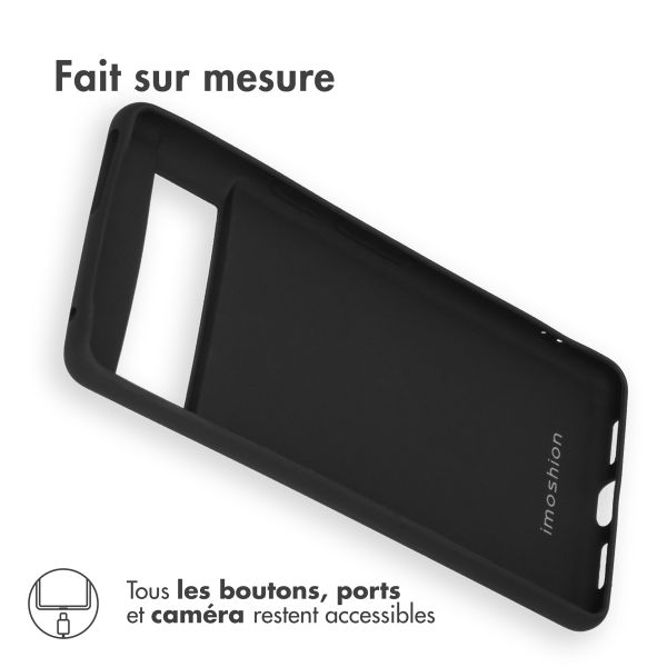 iMoshion Coque Couleur Google Pixel 7 Pro - Noir