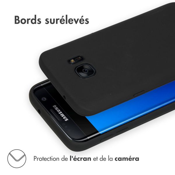 imoshion Coque Couleur Samsung Galaxy S7 - Noir