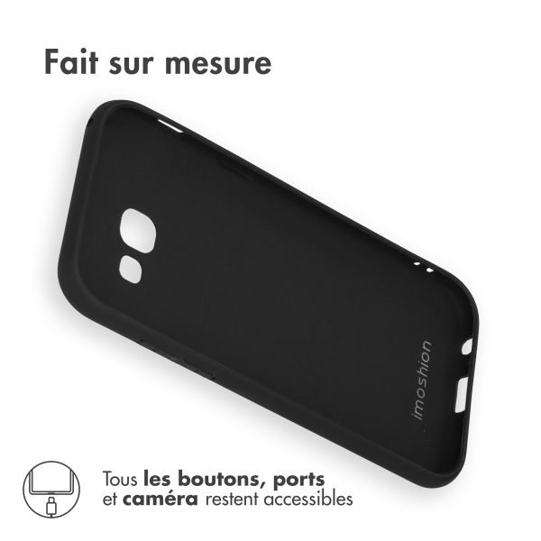 imoshion Coque Couleur Samsung Galaxy A5 (2017) - Noir