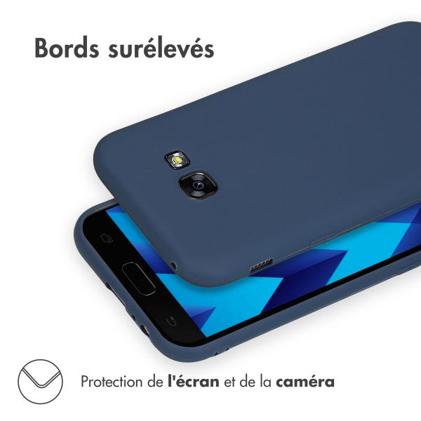 imoshion Coque Couleur Samsung Galaxy A5 (2017) - Bleu foncé