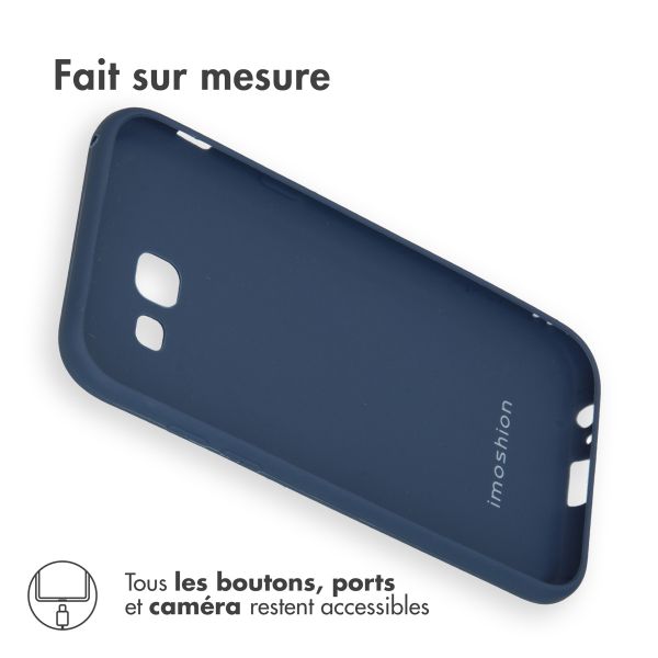 imoshion Coque Couleur Samsung Galaxy A5 (2017) - Bleu foncé