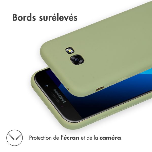 imoshion Coque Couleur Samsung Galaxy A5 (2017) - Olive Green