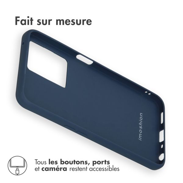 imoshion Coque Couleur Oppo A57(s) - Bleu foncé