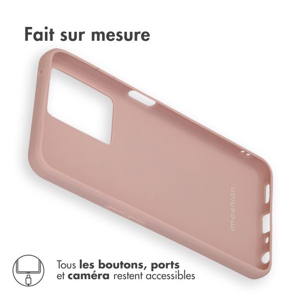 imoshion Coque Couleur Oppo A57(s) - Dusty Pink