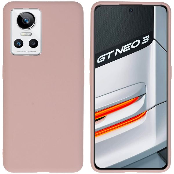 iMoshion Coque Couleur Realme GT Neo 3 - Dusty Pink
