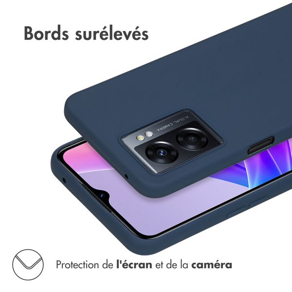 iMoshion Coque Couleur Oppo A77 - Bleu foncé