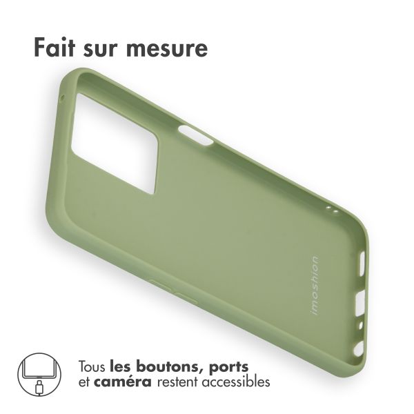imoshion Coque Couleur Oppo A77 - Olive Green