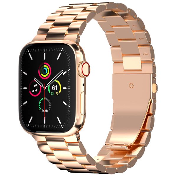 iMoshion Bracelet en acier Apple Watch Series 1-9 / SE - 38/40/41 mm - Rose Dorée