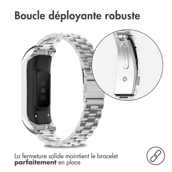 imoshion Bracelet en acier Samsung Galaxy Fit 2 - Argent