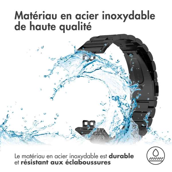 imoshion Bracelet en acier Huawei Watch Fit - Noir