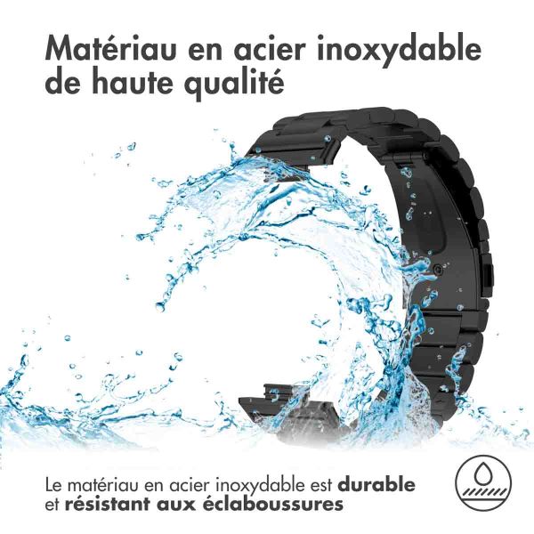 iMoshion Bracelet en acier Huawei Watch Fit 2 - Noir