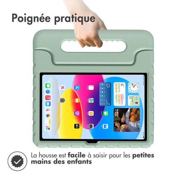 imoshion Coque kidsproof avec poignée 10.2 (2022) - Olive Green