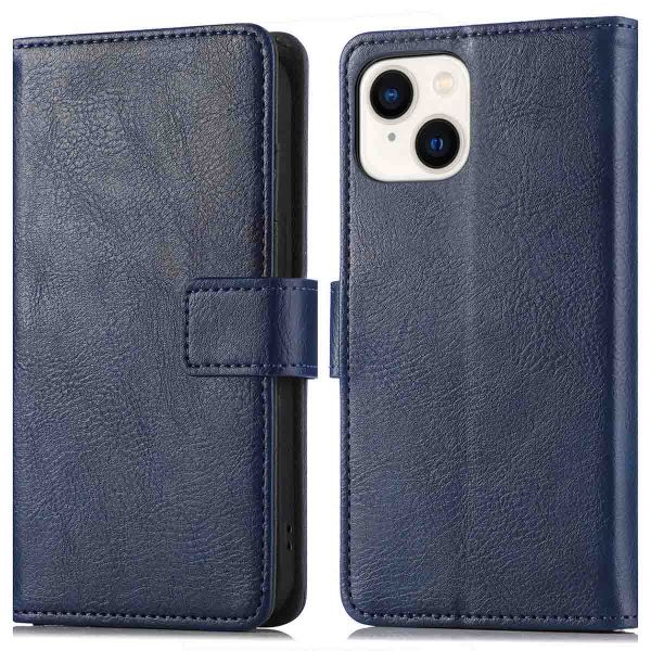 iMoshion Étui de téléphone portefeuille Luxe iPhone 14 - Bleu foncé