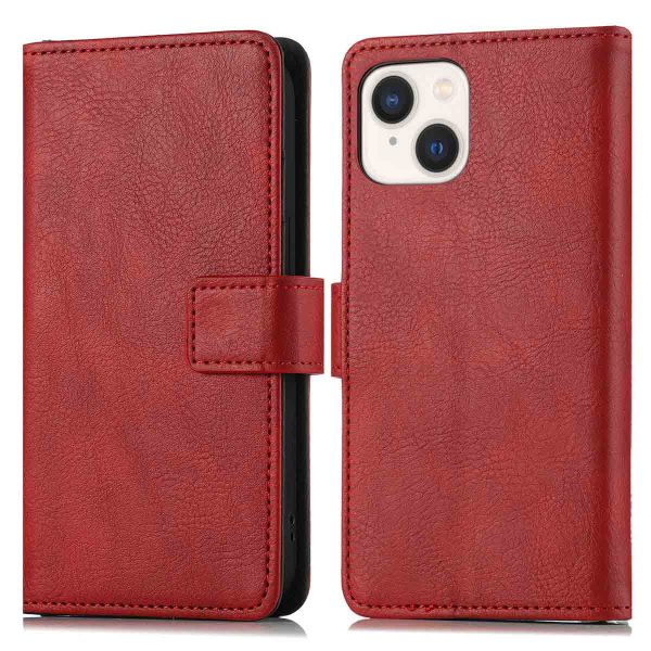 iMoshion Étui de téléphone portefeuille Luxe iPhone 14 Plus - Rouge