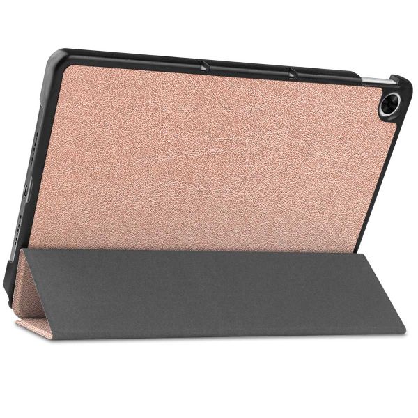 iMoshion Coque tablette Trifold Realme Pad - Rose Dorée