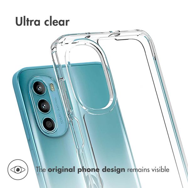 Accezz Coque Xtreme Impact Motorola Moto G52 / G82 - Transparent