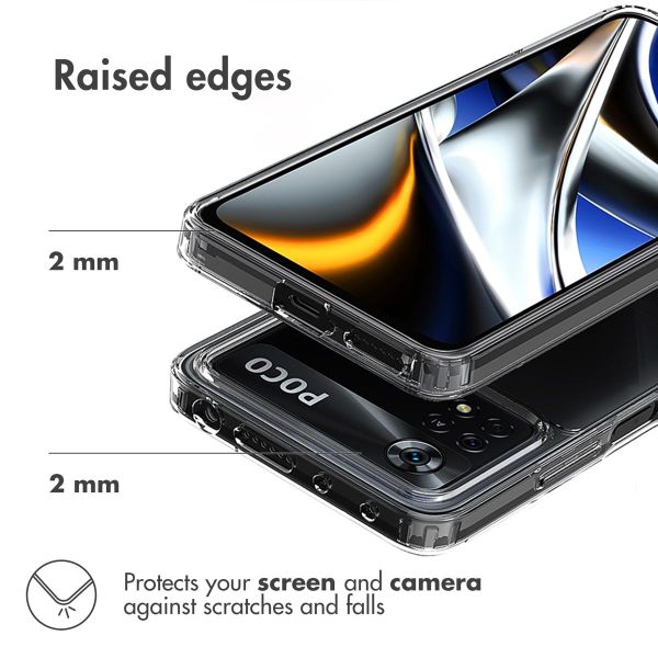 Accezz Coque Xtreme Impact Xiaomi Poco X4 Pro 5G - Transparent