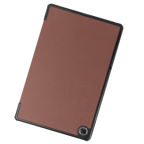 iMoshion Coque tablette Trifold Lenovo Tab M10 Plus (3rd gen) - Brun