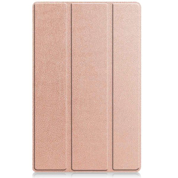 imoshion Coque tablette Trifold Lenovo Tab M10 Plus (3rd gen) - Rose Dorée