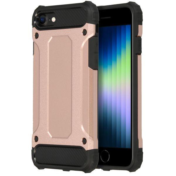 iMoshion Rugged Xtreme Backcover iPhone SE (2022 / 2020) 8 / 7 - Rosé Goud