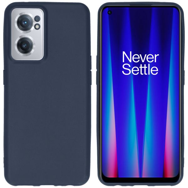 iMoshion Coque Couleur OnePlus Nord CE 2 5G - Bleu foncé