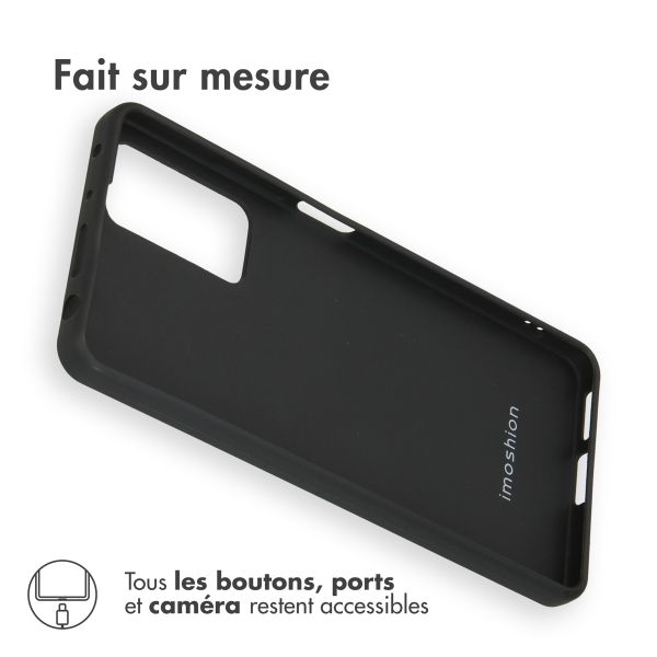 imoshion Coque Couleur  Xiaomi Redmi Note 11 Pro - Noir