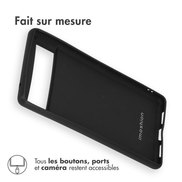 iMoshion Coque Couleur  Google Pixel 6 - Noir