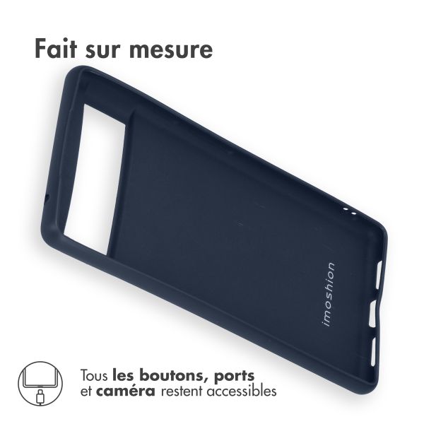 imoshion Coque Couleur Google Pixel 6 - Bleu foncé