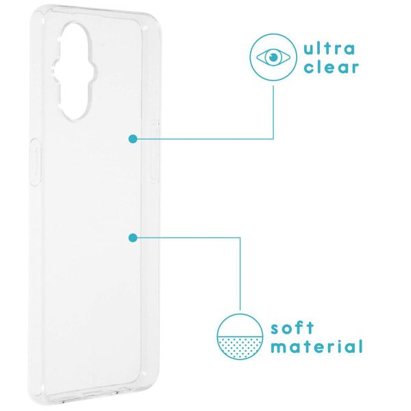 imoshion Coque silicone Oppo A96 - Transparent