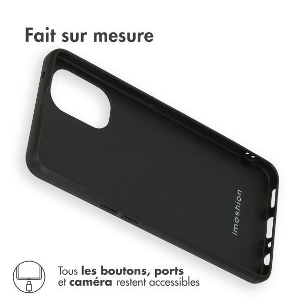 imoshion Coque Couleur Oppo A96 - Noir