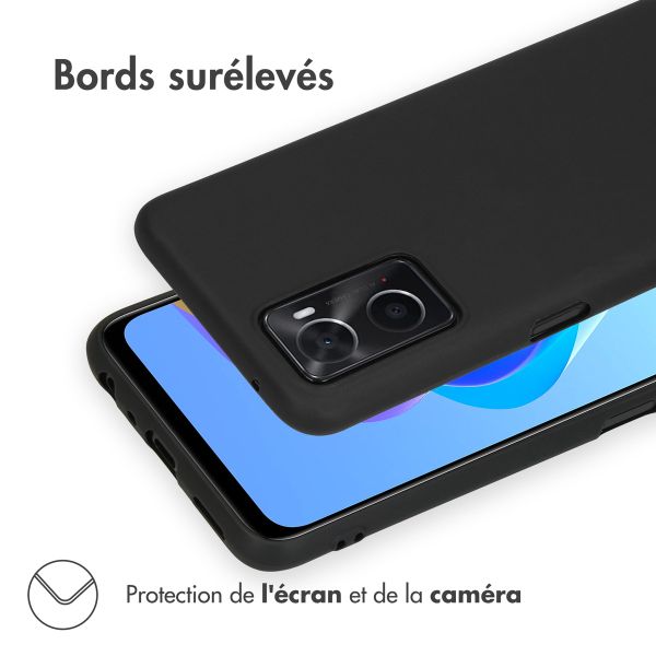 iMoshion Coque Couleur Oppo A76 (4G) - Noir