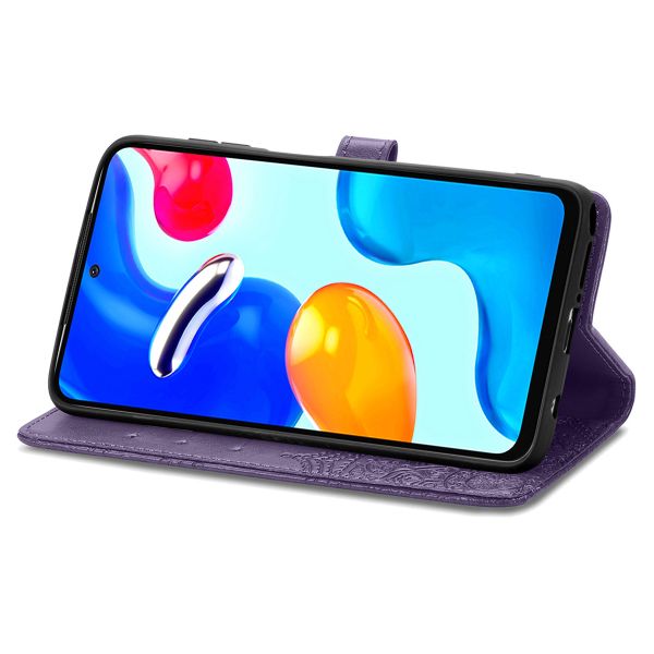 iMoshion Etui de téléphone portefeuille Mandala Xiaomi Redmi Note 11 (4G) / Note 11S (4G) - Violet