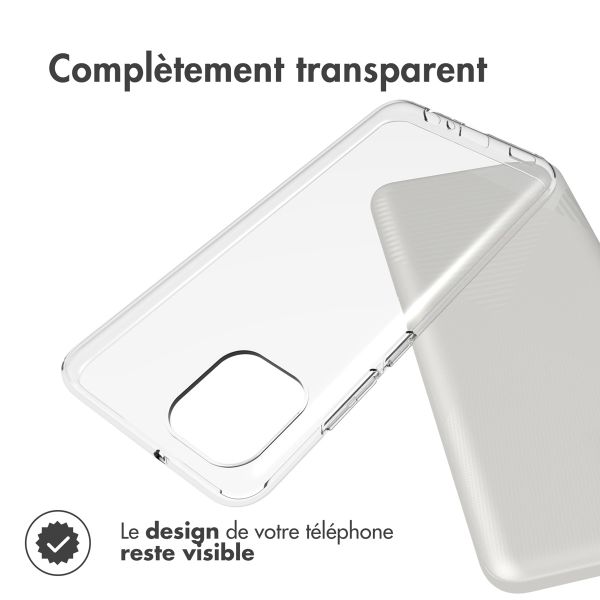 Accezz Coque Clear Samsung Galaxy A03 - Transparent