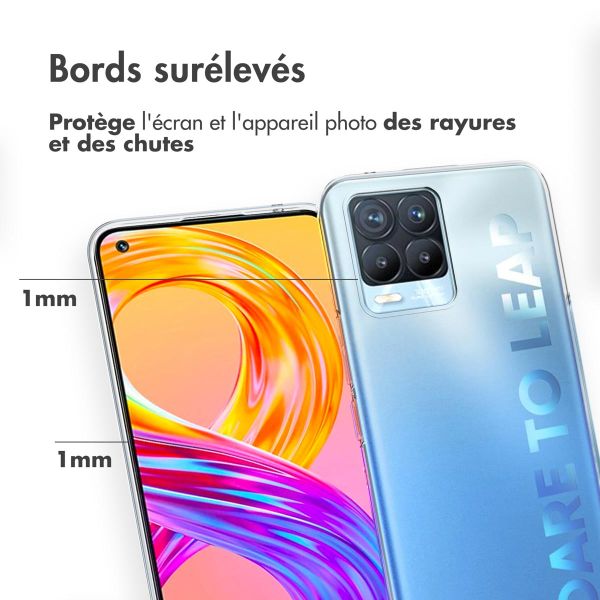 Accezz Coque Clear Realme 8 (Pro) - Transparent