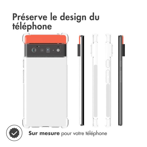 iMoshion Coque antichoc Google Pixel 6 Pro - Transparent