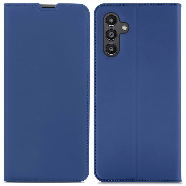 imoshion Étui de téléphone Slim Folio Samsung Galaxy A13 (5G) / A04s - Bleu foncé