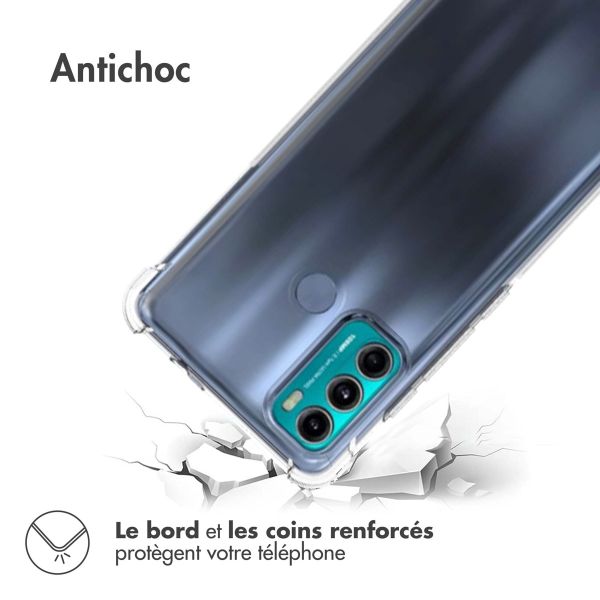 iMoshion Coque antichoc Motorola Moto G60 - Transparent