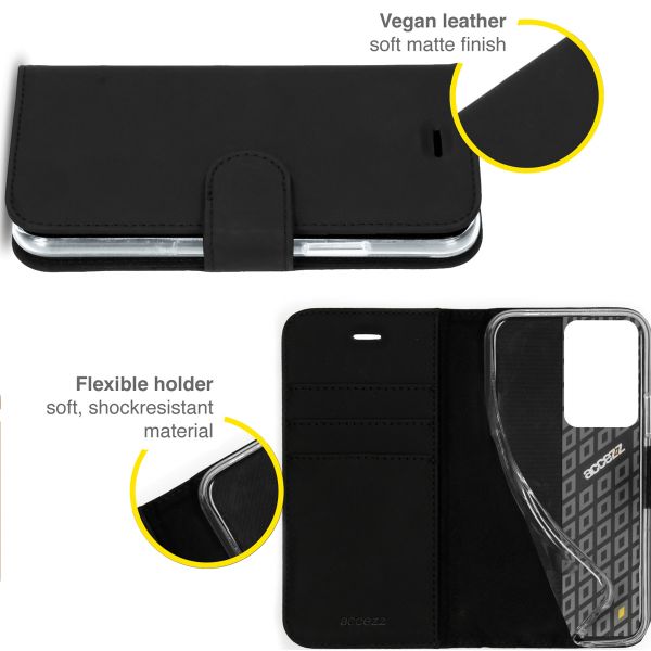 Accezz Étui de téléphone Wallet Xiaomi 11T (Pro) - Noir