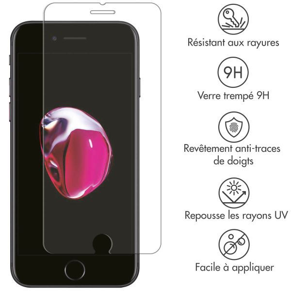 Selencia Protection d'écran en verre trempé iPhone 8/7/6(s) Plus