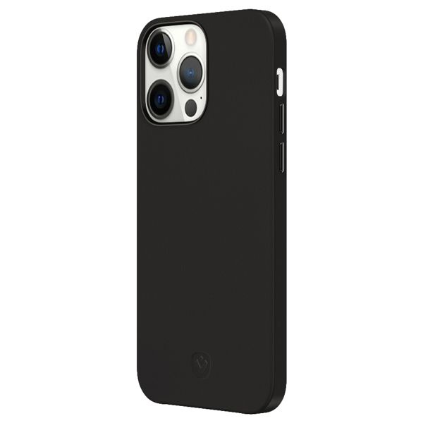 Valenta Coque en cuir Luxe iPhone 13 Pro Max - Noir