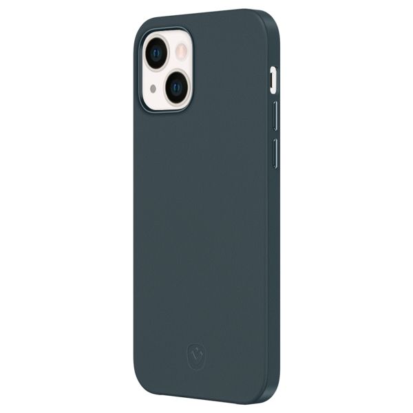 Valenta Coque en cuir Luxe iPhone 13 Mini - Bleu