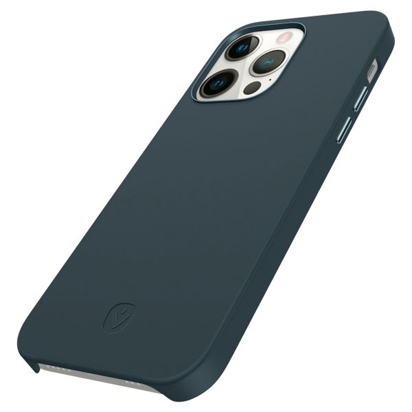 Valenta Coque en cuir Luxe iPhone 13 Pro Max - Bleu