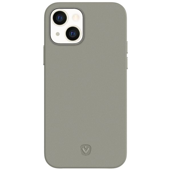 Valenta Coque en cuir Luxe iPhone 13 - Gris